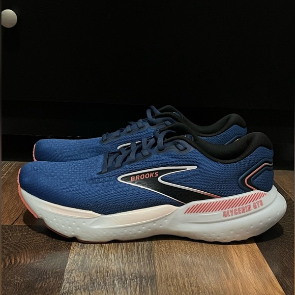EUC 9 WIDE* Women’s Brooks Glycerin 21 GTS Blue/White - Picture 7 of 11